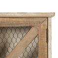 thumbnail image 3 of Kate and Laurel Hutchins Farmhouse Wooden Wall Cabinet, 3 of 8