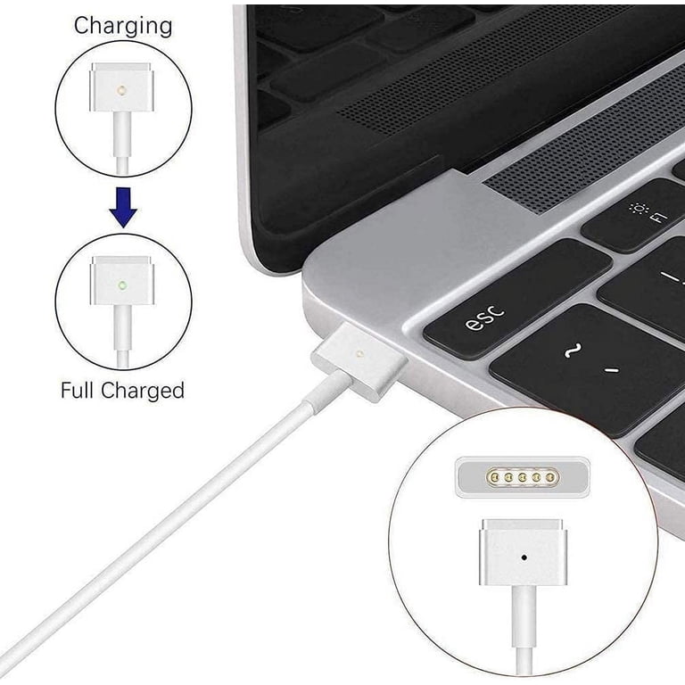 ac Book Pro Charger 85W, Replaceent L-Tip Power Adapter Copatible
