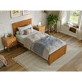 thumbnail image 3 of AFI Nantucket Twin-XL Foundation Bed with Matching Footboard, Light Toffee, 3 of 12