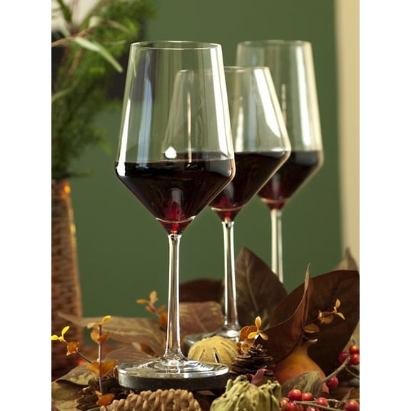ZWIESEL GLAS Pure Cabernet Red Wine Glasses, Set of 6, 18 oz Tritan Crystal, Dishwasher Safe, Made in Germany – Glassware for Red Wine