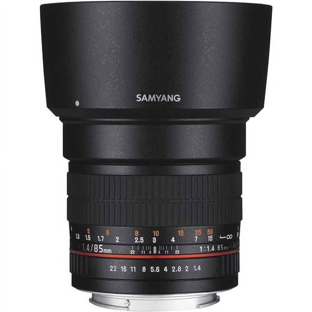 Samyang 85mm F1.4 Full Frame Lens - Walmart.com
