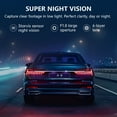 thumbnail image 6 of Dash Cam, Artsic 4K Dash Cam Front and Rear with Wi-Fi & GPS, APP Control, Dual Dash Camera for Cars with WDR, 32GB Card, Support 256GB Max, Black, 6 of 11