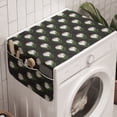thumbnail image 1 of Floral Washing Machine Organizer, Hand Drawn Like White Protea Flowers Repetitive Pattern Vintage Garden Artwork, Anti-slip Fabric Top Cover for Washer and Dryer, Multicolor, by Ambesonne, 1 of 1