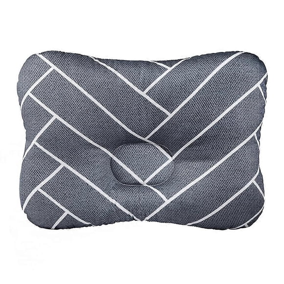 Baby Pillow for Newborns, Breathable 3D Breathable Mesh, Organic Cotton, Protection Flat Head Syndrome, Bambi Blue
