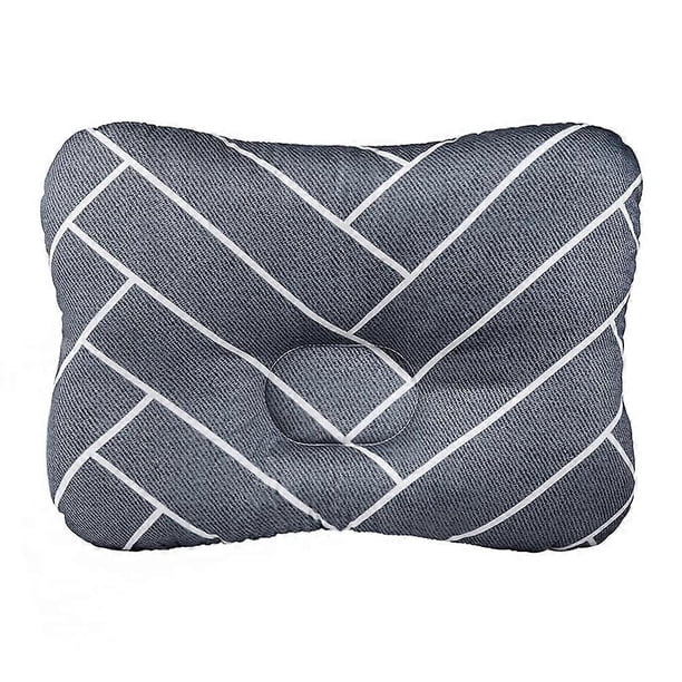 Baby Pillow for Newborns, Breathable 3D Breathable Mesh, Organic Cotton, Protection Flat Head Syndrome, Bambi Blue