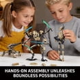 thumbnail image 4 of chanbrick 3-in-1 Interstellar War Corps Robot Building Set Compatible with Lego STEM Toy for Adults Boys 547 Pcs, 4 of 6