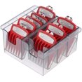 thumbnail image 2 of Plastic Blade Organizer for 8 Blades Storage Case Rack Clipper Comb Holder, 2 of 7