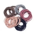 thumbnail image 3 of Bandeau en Nylon pour Filles - Design Simple, Modèle Petit Cercle, Haute Élasticité, Léger, 100pk, 3 of 6