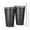 Black Gothic Cat, variant on 16oz Tumblers Navy Floral Skull Pattern Stainless Steel Vacuum Insulated Double Wall Travel Tumbler Cups Mug with Lid and Straw,Cleaning Brush for Coffee,Tea