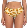 thumbnail image 1 of Fotbe Hot Dog 3 Calzones Estampados para Mujer – Ropa Interior de Algodón, Cómoda, Suave y Elástica-X-Large, 1 of 6