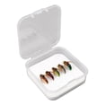 thumbnail image 1 of Lifelike Fly Fishing Lures Kit, Artificial Insect Flies with Sharp Barbed Crank Hooks, Freshwater Trout Bass Salmon Fishing Tackle Set, 6-Pack Assorted, 1 of 8