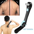 thumbnail image 4 of New Back Shaver Battery Electric Men'S Back Shaver Foldable Long Handle,Black Hair Removal Device, 4 of 5