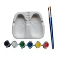 thumbnail image 1 of Cenicero de moda con forma de pulmón, soporte para joyas, bandeja para guardar tabaco para decoración. Blanco con Pigmento, 1 of 9