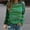 Green4, variant on Babysbule Womens Letter Tops Ladies Floral Print Loose Long Sleeve Round Neck Pullover Top T-Shirt Top