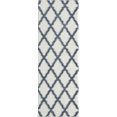 thumbnail image 6 of United Weavers Queensland Cinzia Geometric Shag Runner Rug, Blue/Grey, 2'7" X 7'2", 6 of 6