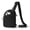 1-black, variant on Anti Theft Crossbody Bags for Women Men, Small Sling Crossbody Bag Travel Purse Shoulder Wallet with RFID Blocking