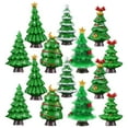 thumbnail image 4 of Raindrops Craft Christmas Tree Resin Ornaments for Moss Decor, 30 Pieces Holiday Decoration Set, 4 of 8