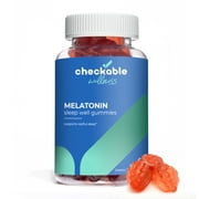 Checkable Wellness® Melatonin Gummy 2 mg, Sleep Support Supplement, 60 Ct