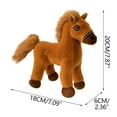 thumbnail image 2 of Juguetes de piscina, juguetes para bebés, juguetes para niños pequeños, muñeco de caballo con patas colgantes, juguete de simulación de posición sentada, muñeco de caballo de ojos grandes, muñeca de t, 2 of 3