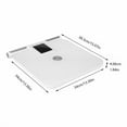 thumbnail image 2 of TFCFL 8 Eletrode Body Fat Scale Multifunctional Intelligent Electronic Weight Scale LCD Display APP, 2 of 22