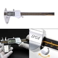 thumbnail image 4 of Calibrador Vernier Digital Hugo Herramienta de Medición Precisión 253x92x27mm, 4 of 10