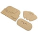 thumbnail image 1 of Plantillas de acrílico para billetera plantillas de acrílico para bolsos de cuero plantilla de billetera de acrílico 3 piezas para cartera manual de bricolaje monedero ANGGREK Otros, 1 of 8