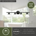 thumbnail image 5 of Huntley 4 Light Bronze Farmhouse Schoolhouse Bathroom Vanity Fixture, 5 of 8