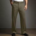 thumbnail image 2 of Men's Running Sports Pants Elastic Comfortable Men Sweatpants Fashion Men's Clothing Mens Drawstring Pockets Cargo Pants Drawstring Letter Sports Baggy Pants Fitness Running Training Trousers, 2 of 4