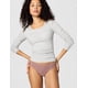 thumbnail image 3 of Calzones Tanga Invisibles Under Armour 3 Pares XS Gris Halo, 3 of 5