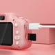thumbnail image 5 of Cámara HD para niños y niñas, ideal para fotos y vídeos, cámaras dobles delantera y trasera, ideal para cumpleaños, festivales, regalos de crecimiento, cámaras de gel de sílice para niños., 5 of 9