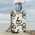 thumbnail image 7 of Rateoe Snake Printed Luggage Cover, Suitcase Protector Fits 18-32 Inch Luggage-Large, 7 of 7