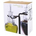 thumbnail image 5 of Couronne Co Amphora Double Oil and Vinegar Glass Cruet Set with Stand, M075-250, 8 inches tall, 6.1 ounce, 3-Piece, 5 of 5