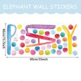 thumbnail image 2 of Pegatinas de pared con lunares para sala de juegos de niños, juego de acuarela, 2 of 5