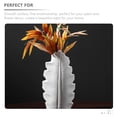 thumbnail image 5 of FRCOLOR  Ceramic Vase Living Style Flower Container Pot Decorations White, 5 of 8