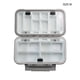 thumbnail image 2 of Wosthever Caja portátil sellada de plástico ABS, anzuelos duraderos para carretes de pesca, cajas de señuelos, estuche organizador, equipo de Pescar M Gris, 2 of 6
