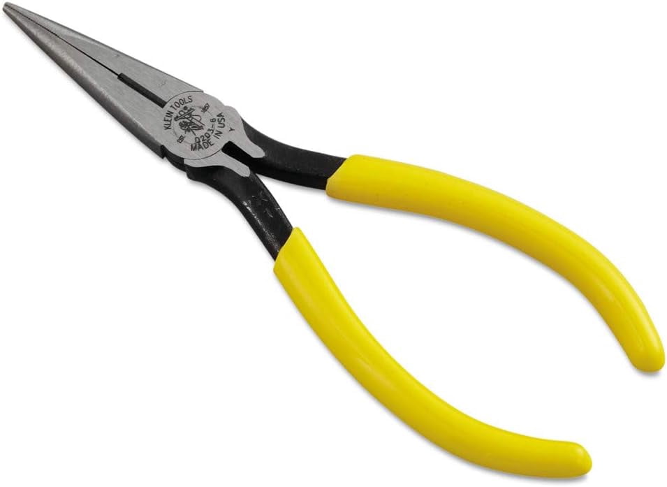 D203-7 Needle Nose , Long Nose Side Cutters, Heavy Duty Alligator , 7-Inch