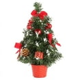 thumbnail image 5 of Clearance! Mini Artificial Christmas Tree Christmas Decoration for Table and Desk Tops Small Christmas Pine Tree Perfect Tabletop Xmas Decoration for Your Home and Office, 5 of 6