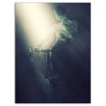 thumbnail image 2 of Femme avec Vélo en Projecteur - Impression sur Toile Portrait, 2 of 3