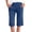 Blue-shorts for women, variant on Jean Shorts Womens Pull-On Stretch Jeans Shorts Knee Length Denim Bermuda Shorts with Pockets