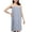 Dark Blue, variant on Women's Terry Cloth Wrapping Bathrobe Shower Towel Wrap Soft Bath Robe Lightweight Spa Knee Length Body Wraps with Adjustable Snaps Purple Small-X-Large