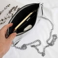 thumbnail image 6 of Spencer Womens Mini Crossbody Bags Cell Phone Pouch Purse Fashion Shoulder Bag Wallet Pouch Ladies Clutch Handbag, Silver, 6 of 9