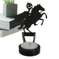 thumbnail image 4 of Halloween Candle Holder Table Decoration - Funny Shadow Stand (Headless Horseman) - F, 4 of 7