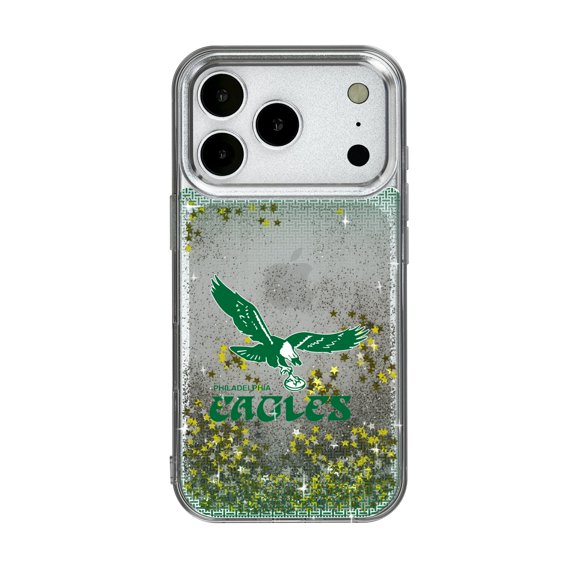 Philadelphia Eagles Linen Logo iPhone Glitter Case