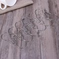 thumbnail image 4 of 12pcs Curtain Ring With Clips Stainless Steel Curtain Clips Opened Curtain, 4 of 5