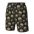 thumbnail image 4 of Logiee funny Retro Skull Print Mens Swim Trunks Quick Dry Board Shorts,Breathable Hawaii Beach Shorts Swimwear Bathing Suits-XX-Large, 4 of 6