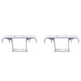 thumbnail image 1 of Justharion 2pieces Sturdy And Durable Aluminium Alloy Drapery Double Rod Bracket Wide Application Aluminum Alloy Stable Performance, 1 of 6