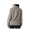 thumbnail image 5 of 32 Degrees Heat Women's Cozy Fleece Button Front Jacket (US, Alpha, Large, Regular, Regular, Navy), 5 of 5