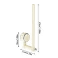 thumbnail image 2 of Suction Cup Paper Towel Holder Wall Mount Function Adjustable Kitchen Roll Hanger With 180 Rotation For Indoor Use No Drill Hooks For Dish Towels And More, 2 of 2