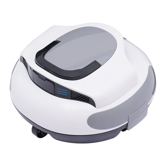 Efficient Cordless Pool Cleaner with Dual Brushless Motors, 75-Minute Runtime, and 5000mAh Battery for Cleaning Pools Up to 807ft²