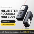thumbnail image 3 of Mini Laser Rangefinder Digital Tape Measure Laser Ruler USB Charge., 3 of 8